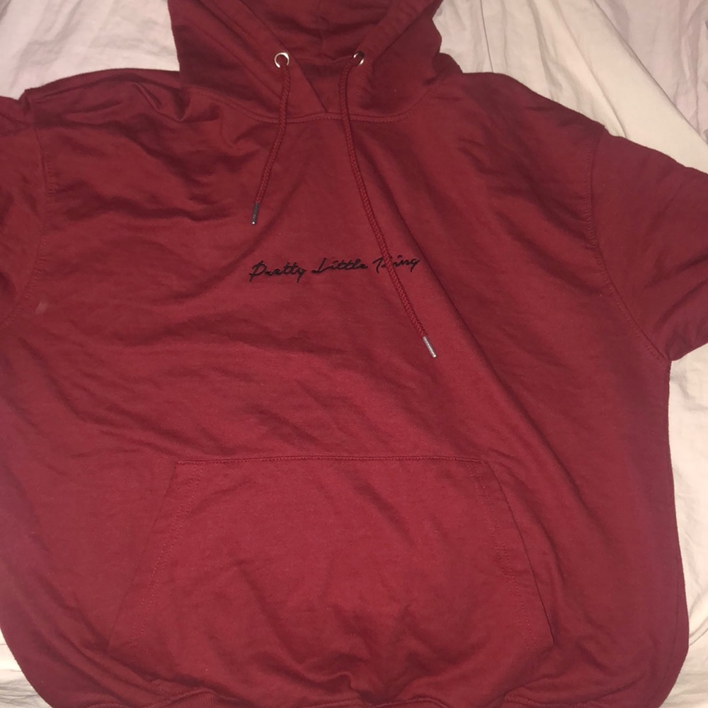 pretty little thing in graved in hoodie